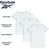 image:imageReebok Girls Undershirts  3 Pack6 Pack Super Soft 100 Cotton Short Sleeve Crewneck White Shirts for GirlsWhite6pk