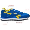 image:imageReebok Glide Sneakers for Men  Black or White Tennis Shoes Size 7 to 15Optimum BlueGolden HazeWhite
