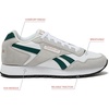 image:imageReebok Glide Sneakers for Men  Black or White Tennis Shoes Size 7 to 15WhiteCollegiate GreenGrey 1