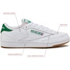 image:imageReebok Mens Club C 85 Vintage Tennis Sneakers for MenFootwear WhiteGlen GreenRubber Gum 1