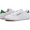 image:imageReebok Mens Club C 85 Vintage Tennis Sneakers for MenFootwear WhiteGlen GreenRubber Gum 1