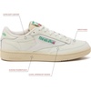 image:imageReebok Mens Club C 85 Vintage Tennis Sneakers for MenTopchalkPaperwhiteGlen Green