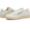 image:imageReebok Mens Club C 85 Vintage Tennis Sneakers for MenTopchalkPaperwhiteGlen Green