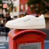 image:imageReebok Mens Club C 85 Vintage Tennis Sneakers for MenTopchalkPaperwhiteGlen Green
