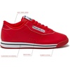 image:imageReebok Princess Sneakers for Women Comfortable Walking or Tennis Womens ShoesTechy RedWhiteBlack