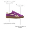 image:imageReebok Unisex Adult Club C Grounds SneakersPurple RaveBleached YellowChalk