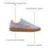 image:imageReebok Unisex Adult Club C Grounds SneakersSoft BlueSupercharged CoralGum
