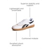 image:imageReebok Unisex Hammer Street Unisex SneakersWhiteGoldGum
