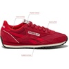 image:imageReebok Womens Classic AZ Legacy Sneakers for Women Casual Athletic Womens ShoesRedRedWhite