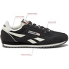 image:imageReebok Womens Classic AZ Legacy Sneakers for Women Casual Athletic Womens ShoesWashed BlackWashed BlackChalk