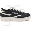 image:imageReebok Womens Club C Double Revenge Platform Tennis Shoes for Women Fashion Womens SneakersBlackBlackChalk