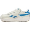 image:imageReebok Womens Club C Double Revenge Platform Tennis Shoes for Women Fashion Womens SneakersChalkChalkEssential Blue