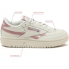 image:imageReebok Womens Club C Double Revenge Platform Tennis Shoes for Women Fashion Womens SneakersChalkSmokey RoseChalk