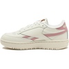 image:imageReebok Womens Club C Double Revenge Platform Tennis Shoes for Women Fashion Womens SneakersChalkSmokey RoseChalk