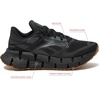 image:imageReebok Womens Floatzig Running ShoesCore BlackPure Grey 6Reebok Lee 3