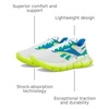 image:imageReebok Womens Floatzig Running ShoesWhiteUnleashed GreenDigital Lime