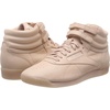 image:imageReebok Womens Freestyle Hi High Top Basketball SneakersBeige Face Bare Beige White 0