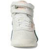 image:imageReebok Womens Freestyle Hi High Top Basketball SneakersChalkGlen GreenPeach Fuzz
