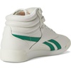 image:imageReebok Womens Freestyle Hi High Top Basketball SneakersChalkGlen GreenPeach Fuzz