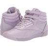 image:imageReebok Womens Freestyle Hi High Top Basketball SneakersPurple OasisWhite