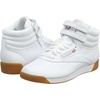 image:imageReebok Womens Freestyle Hi High Top Basketball SneakersWhite White Gum White Gum