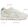 image:imageReebok Womens Glide Sneakers for WomenChalkChalkHybrid Green