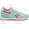 image:imageReebok Womens Glide Sneakers for WomenGlitch AquaTrue PinkWhite