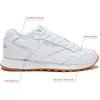 image:imageReebok Womens Glide Sneakers for WomenWhiteCold GreyGum