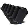 image:imageReebok Boys Low Cut Socks 12 Pack Cushioned Athletic No Show Socks  Stretch Performance Fit with MoistureWicking Breathable Comfort Reinforced Heel and Toe for Active DaysBlackGrey Pattern