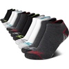 image:imageReebok Boys Low Cut Socks 12 Pack Cushioned Athletic No Show Socks  Stretch Performance Fit with MoistureWicking Breathable Comfort Reinforced Heel and Toe for Active DaysWhiteGreyBlack