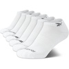 image:imageReebok Boys Low Cut Socks 6Pack MoistureWicking Cushioned Ankle Socks  Breathable Cushioned Comfort with a Stretch Performance Fit and Reinforced Toe Seam for Sports or Everyday WearWhite Logo