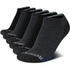 image:imageReebok Boys Low Cut Socks 6Pack MoistureWicking Cushioned Ankle Socks  Breathable Cushioned Comfort with a Stretch Performance Fit and Reinforced Toe Seam for Sports or Everyday WearBlackGrey Pattern