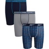 image:imageReebok Boys Underwear  3 Pack Performance Boys Boxer Briefs with Pouch  Wicks Away Moisture to Keep Him Cool During Sports and Play Reduces RideUp and Chafing with Flexible StretchMaritime BlueStone GreyAtomic Blue Print