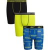 image:imageReebok Boys Underwear  3 Pack Performance Boys Boxer Briefs with Pouch  Wicks Away Moisture to Keep Him Cool During Sports and Play Reduces RideUp and Chafing with Flexible StretchSurf the Web PrintBlackEvening PrimroseBlack