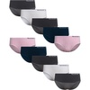 image:imageReebok Girls Hipster Panties 10 Pack Soft Stretch Seamless Underwear  Breathable MoistureWicking Fabric Keeps Her Fresh and Confident Everyday Smooth Comfort in Every MoveWhiteMajolica BlueSteel GreyPink Jacquard