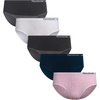White/Majolica Blue/Steel Grey/Pink Jacquard