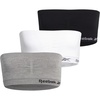 image:imageReebok Girls Training Bra  3 Pack or 6 Pack Ultra Soft Seamless Strapless Bandeau Bra for Girls with Removable PadsGreyWhiteBlack