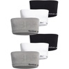 image:imageReebok Girls Training Bra  3 Pack or 6 Pack Ultra Soft Seamless Strapless Bandeau Bra for Girls with Removable PadsGreyWhiteBlack6pk