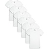 image:imageReebok Girls Undershirts  3 Pack6 Pack Super Soft 100 Cotton Short Sleeve Crewneck White Shirts for GirlsWhite6pk