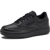 image:imageReebok Womens Club C Double Revenge Platform Tennis Shoes for Women Fashion Womens SneakersBlackBlackBlack