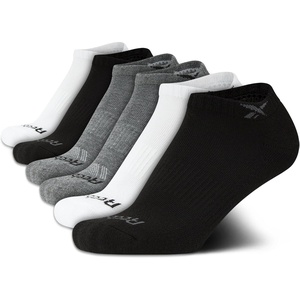 image:imageReebok Boys Low Cut Socks 6Pack MoistureWicking Cushioned Ankle Socks  Breathable Cushioned Comfort with a Stretch Performance Fit and Reinforced Toe Seam for Sports or Everyday WearBlackWhiteGrey