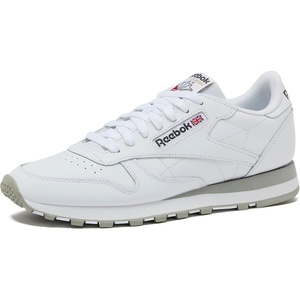 image:imageReebok Classic Leather Sneakers for Men Casual Tennis Mens ShoesFootwear WhitePure Grey3Pure Grey
