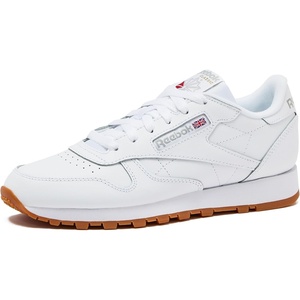 image:imageReebok Classic Leather Sneakers for Women  Casual Tennis Womens ShoesFootwear WhitePure Grey3Reebok Gum3