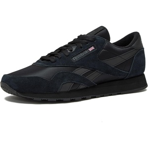 image:imageReebok Classic Nylon Mens Sneakers Tennis ShoesCore BlackCore BlackPure Grey