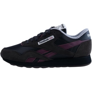 image:imageReebok Classic Nylon Mens Sneakers Tennis ShoesWashed BlackBlackBlack Cherry