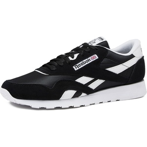 image:imageReebok Classic Nylon Womens Sneakers Casual Tennis Shoes WomenCblackFootwear WhiteFootwear White