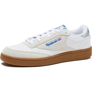 image:imageReebok Club C 85 Mens Tennis Shoes Casual Fashion White Sneakers for MenFootwear WhiteBarely GreyGum