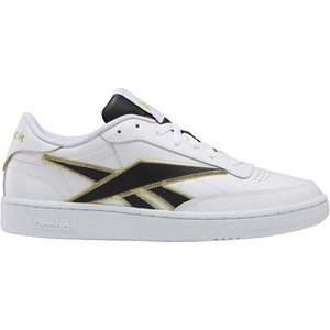image:imageReebok Club C 85 Mens Tennis Shoes Casual Fashion White Sneakers for MenWhite White Black Matte Gold