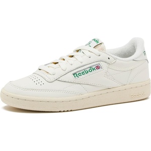 image:imageReebok Club C 85 Vintage Tennis Sneakers for Women Casual White Womens Shoes Size 5 to 11ChalkAlabasterGlen Green