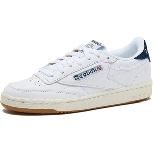 image:imageReebok Club C 85 Vintage Tennis Sneakers for Women Casual White Womens Shoes Size 5 to 11Footwear WhiteBatik BlueChalk